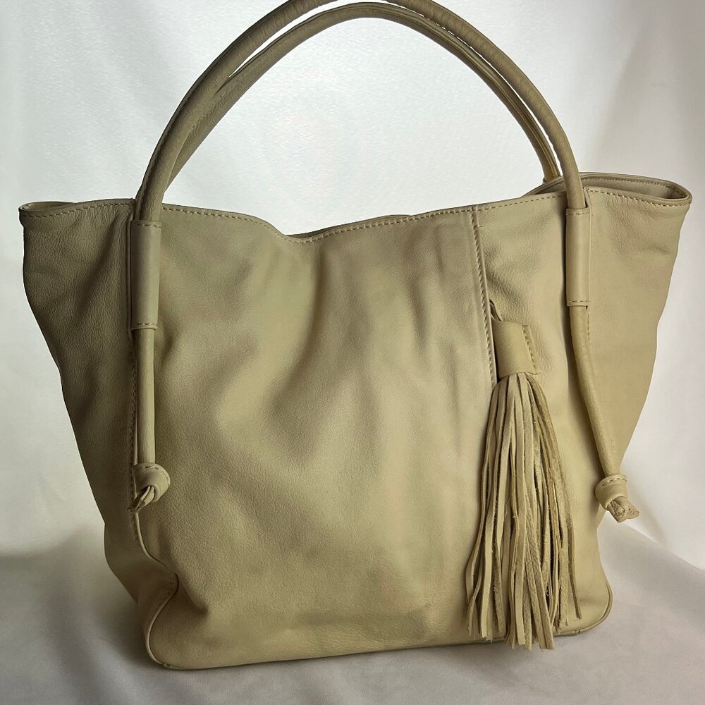 HOBO Endure Buff Soft Slouchy Leather Shoulder Bag